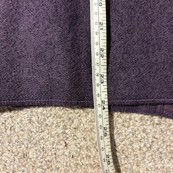 Cabela's Deep Purple Cardigan Sweater - Picture 8 of 11